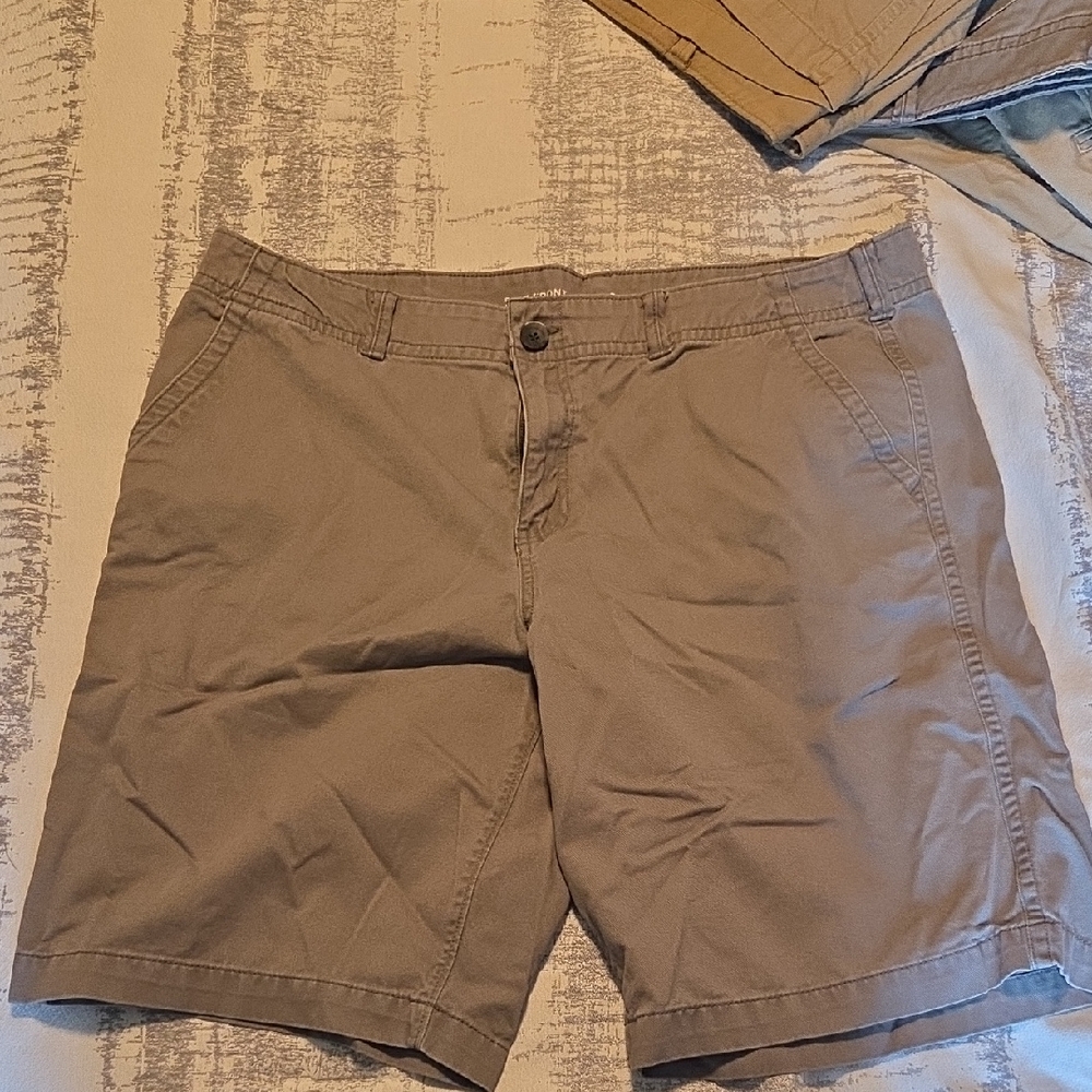Urban Pipeline Gray Flat Front Shorts